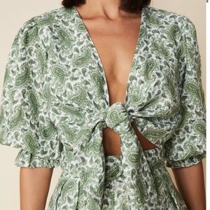 Paisley Faithfull The Brand Crop Top